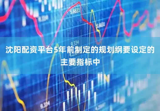 沈阳配资平台5年前制定的规划纲要设定的主要指标中